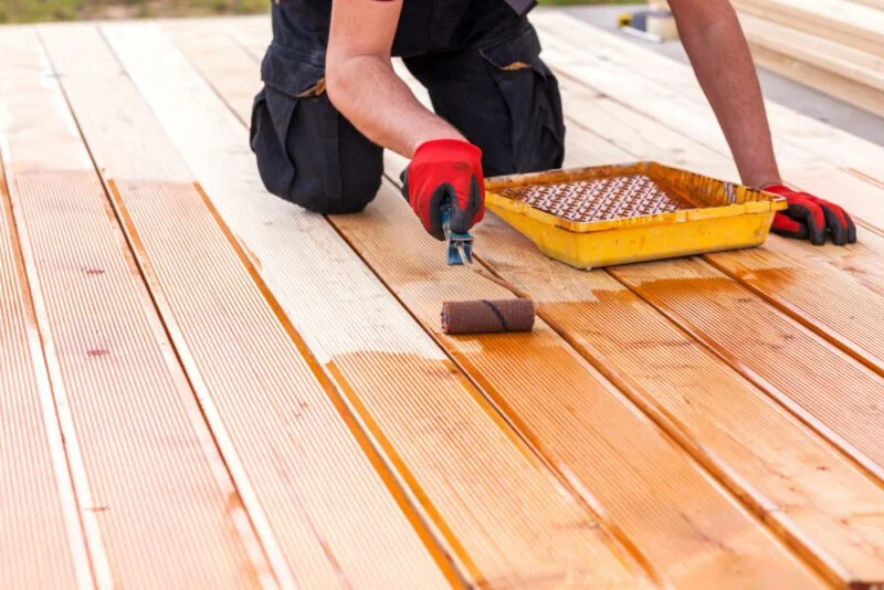 Deck and Fence Staining